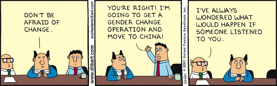 Dilbert Cartoon